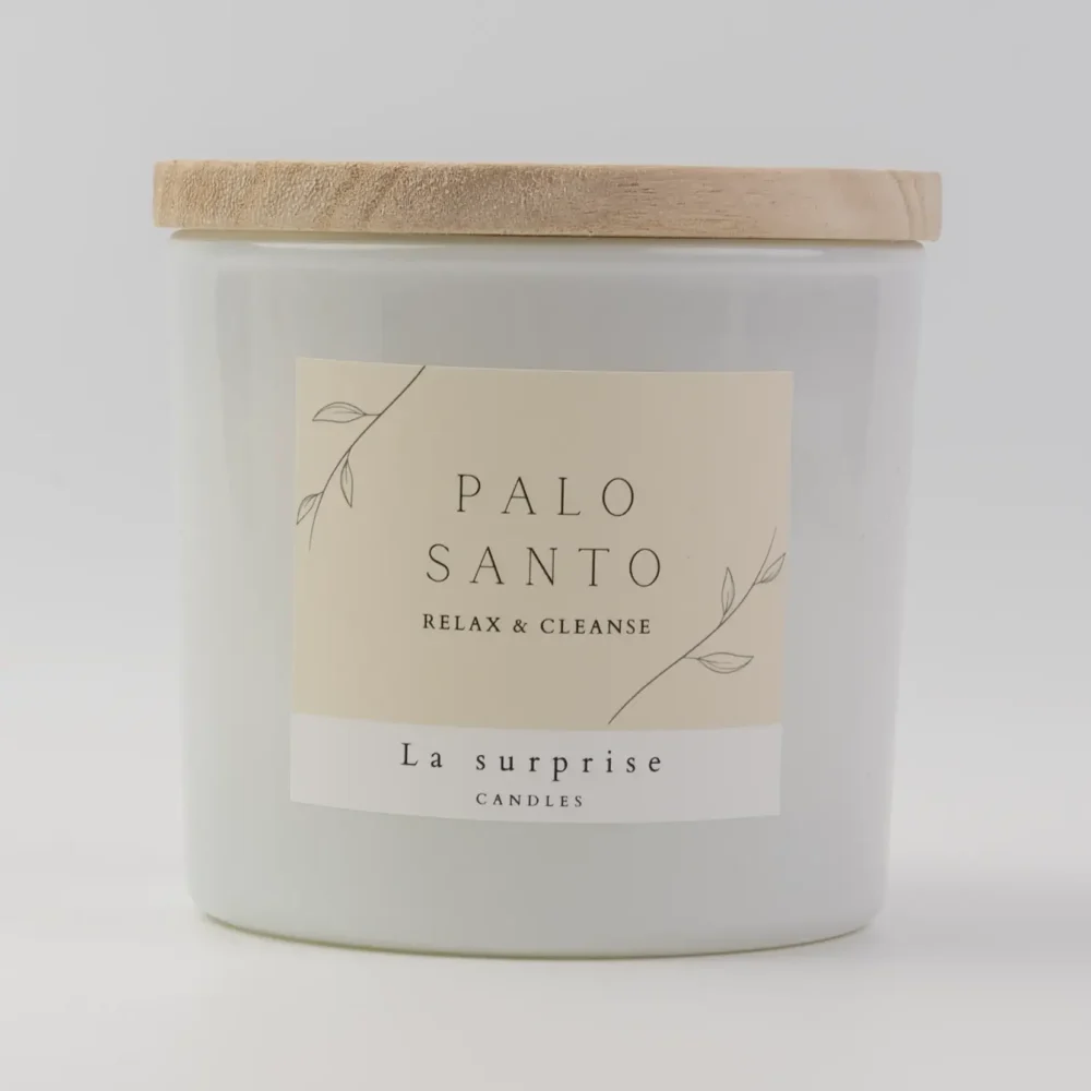 Palo Santo scented candle limited edition