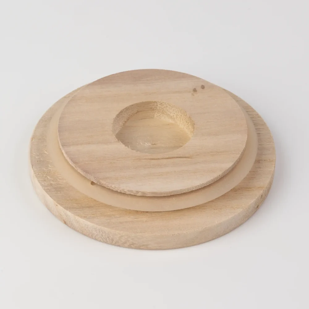 Holzdeckel für 180ml Flasche