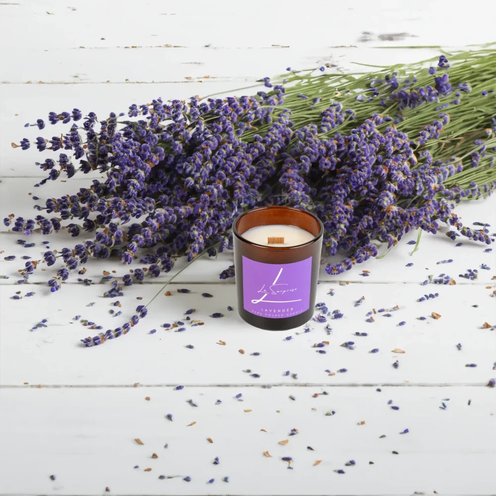 Levendula illatgyertya