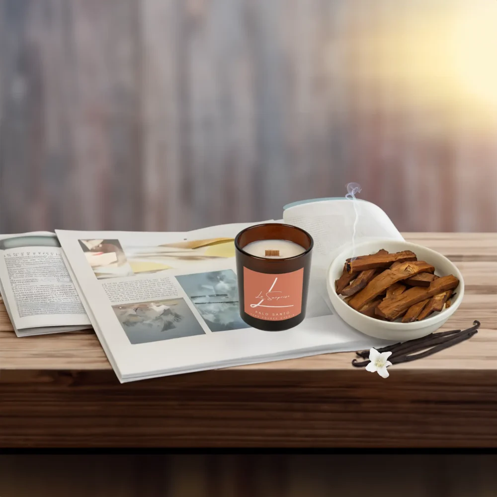 Palo Santo scented candle