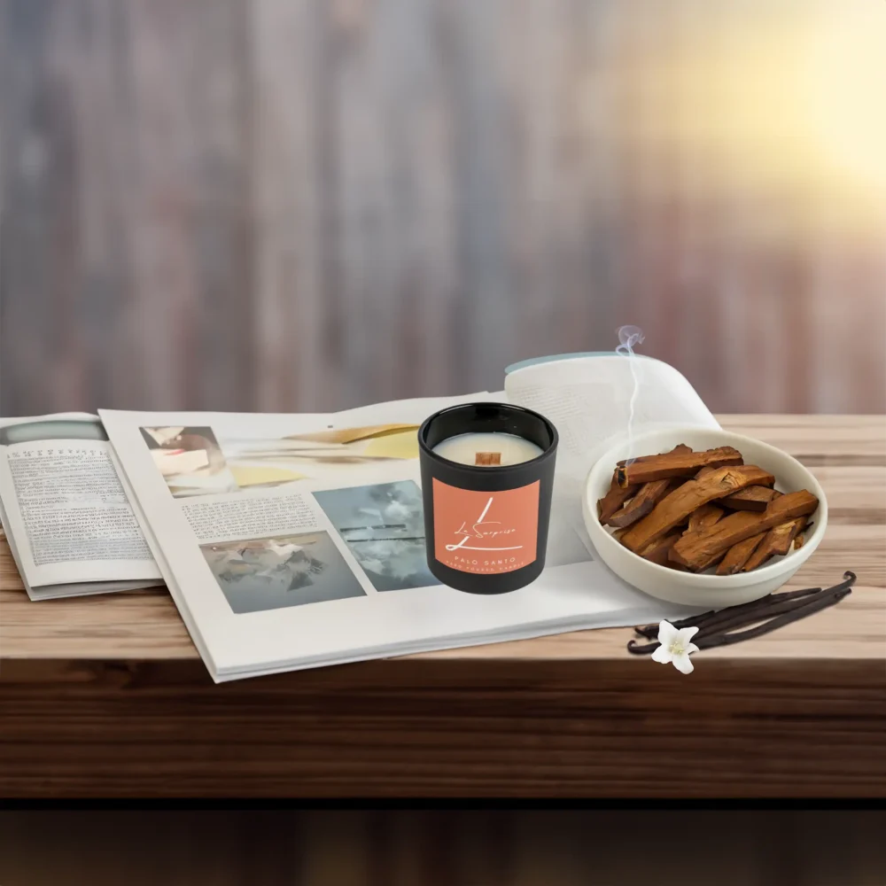 Palo Santo scented candle