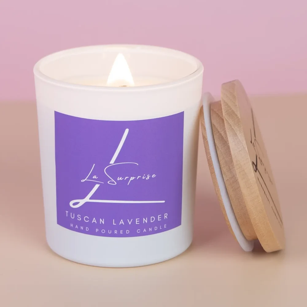 Tuscan Lavender scented candle