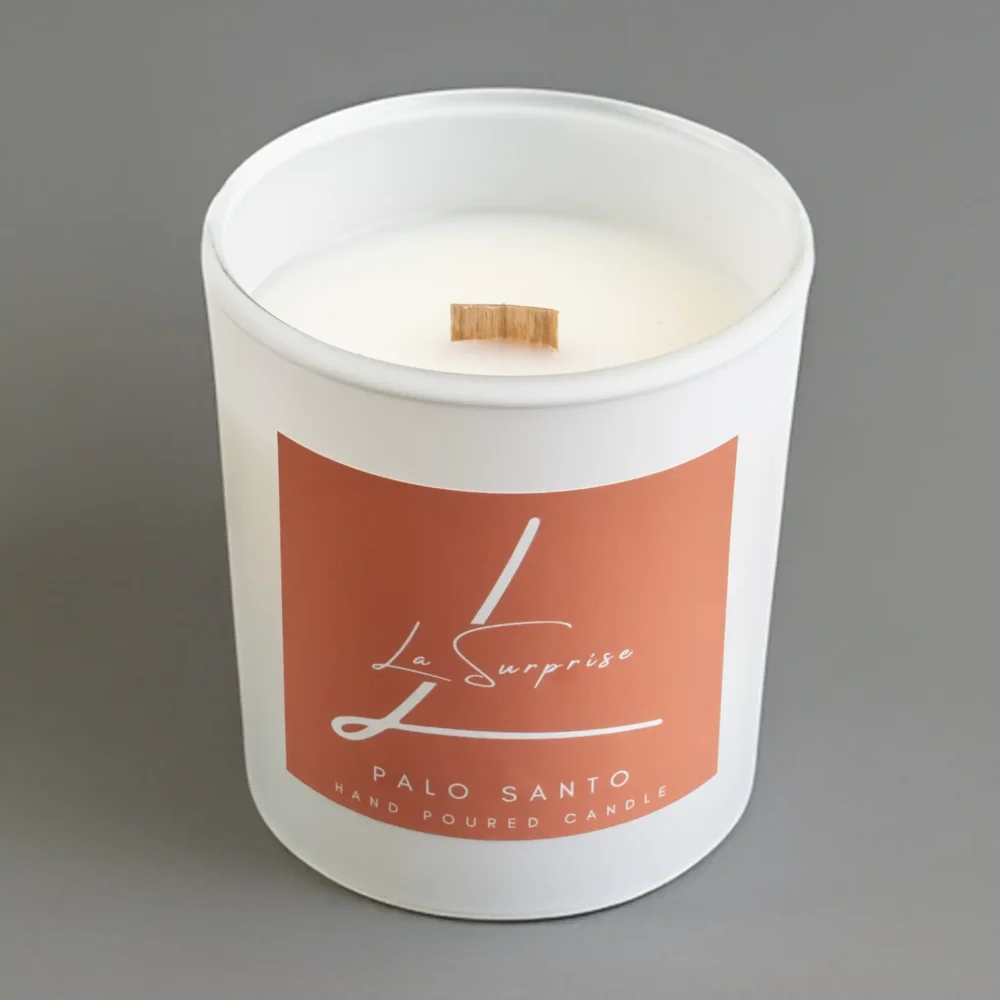 Palo Santo scented candle