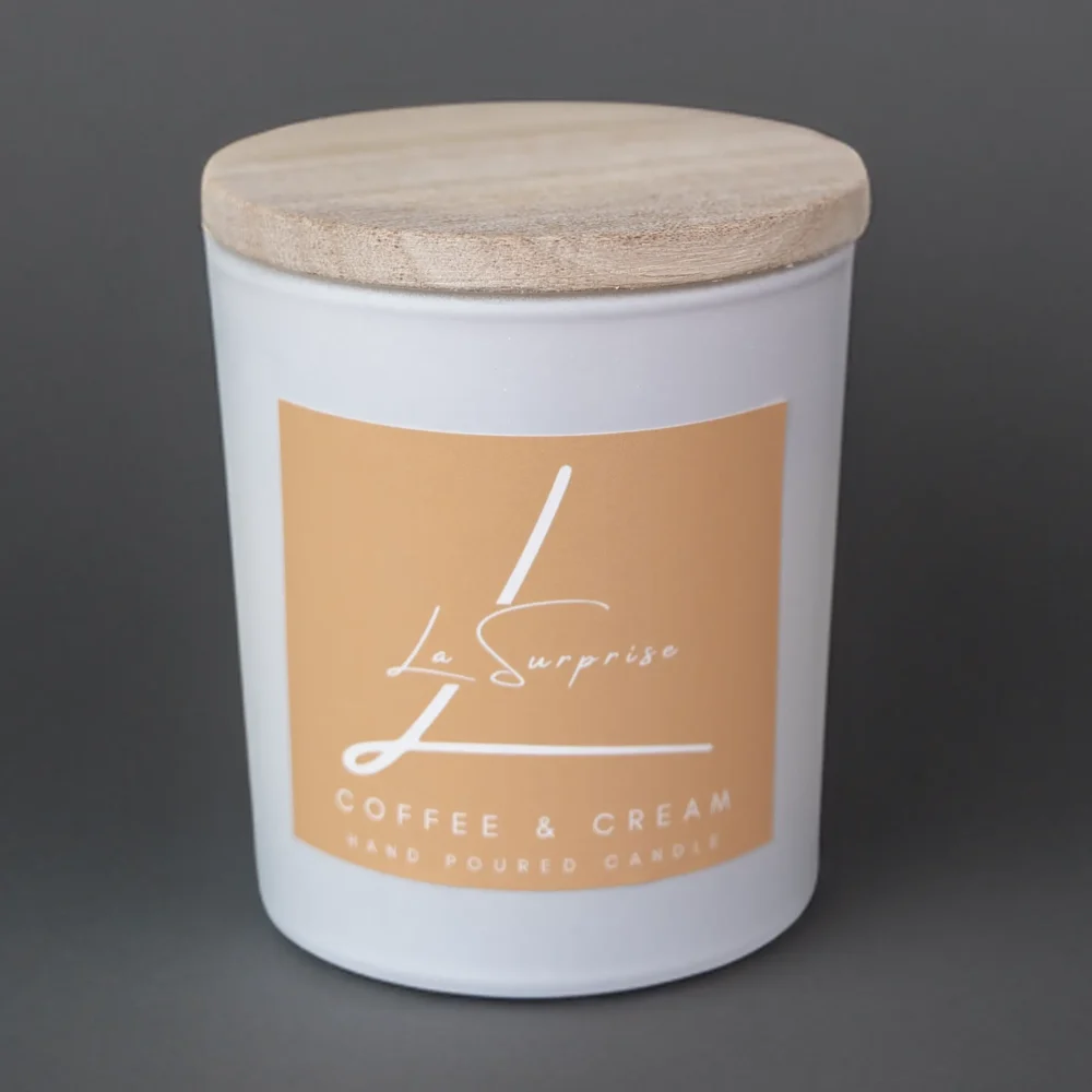 Coffee & Cream scented candle