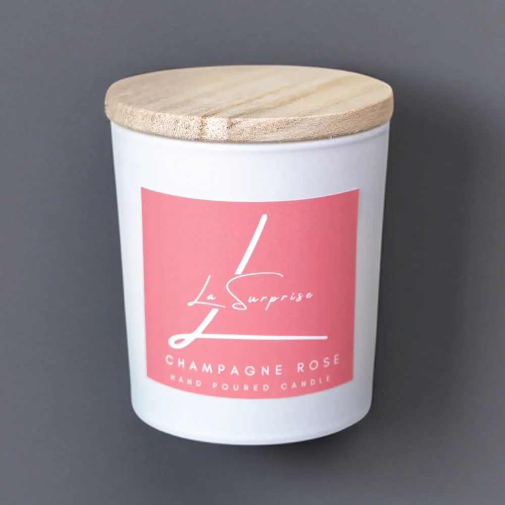 Champagne Rose illatgyertya