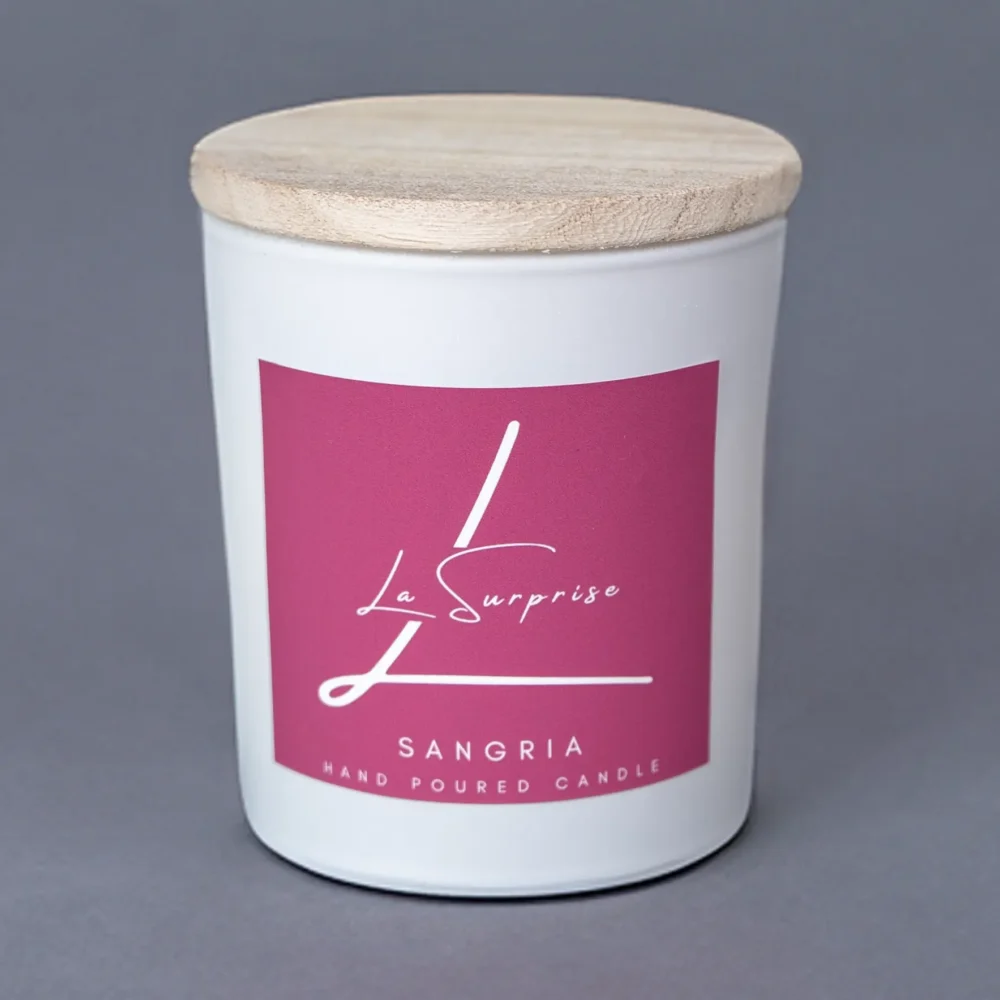 Sangria scented candle