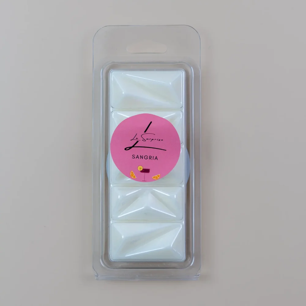 Sangria-scented wax in an aroma lamp