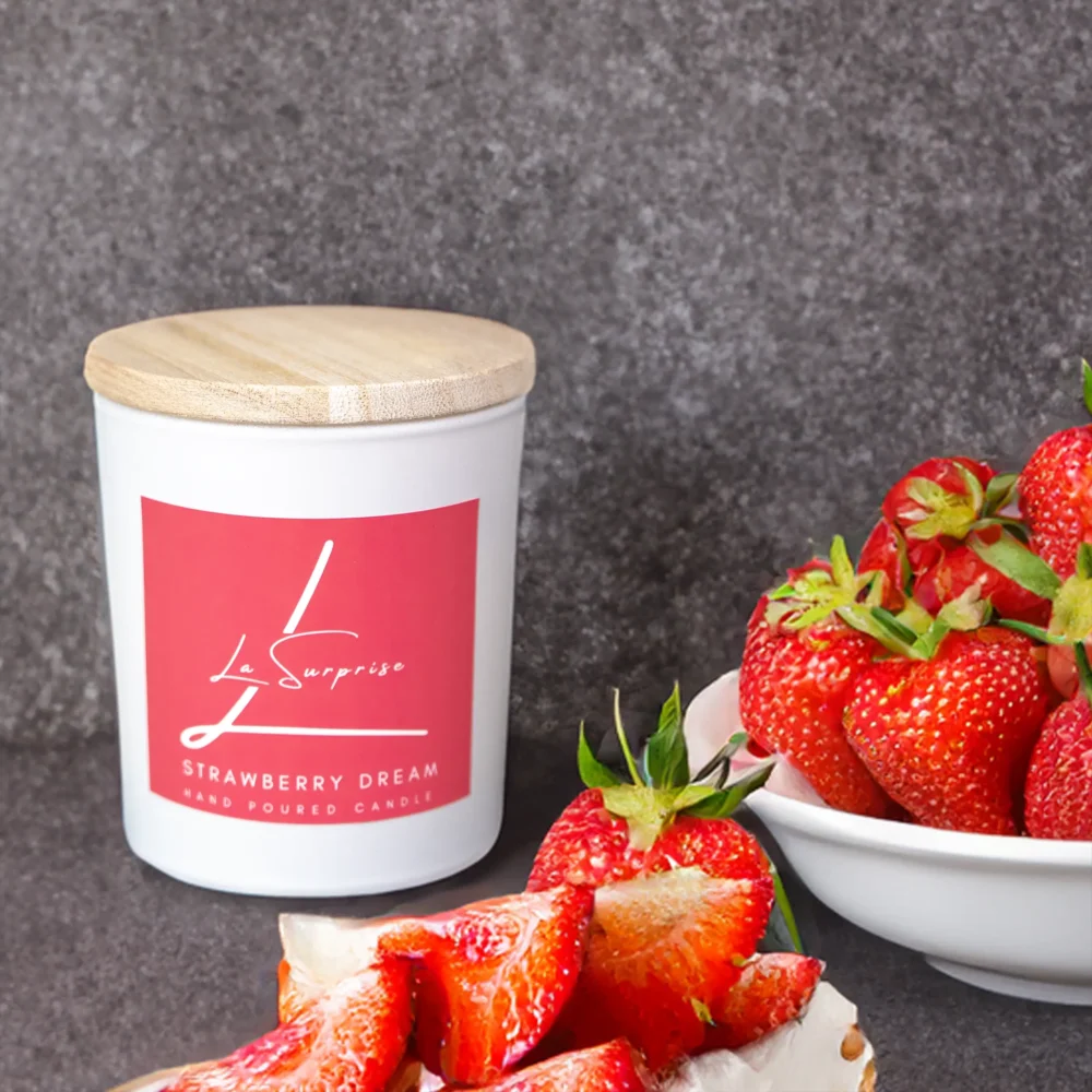 Vonná svíčka Jahodový sen