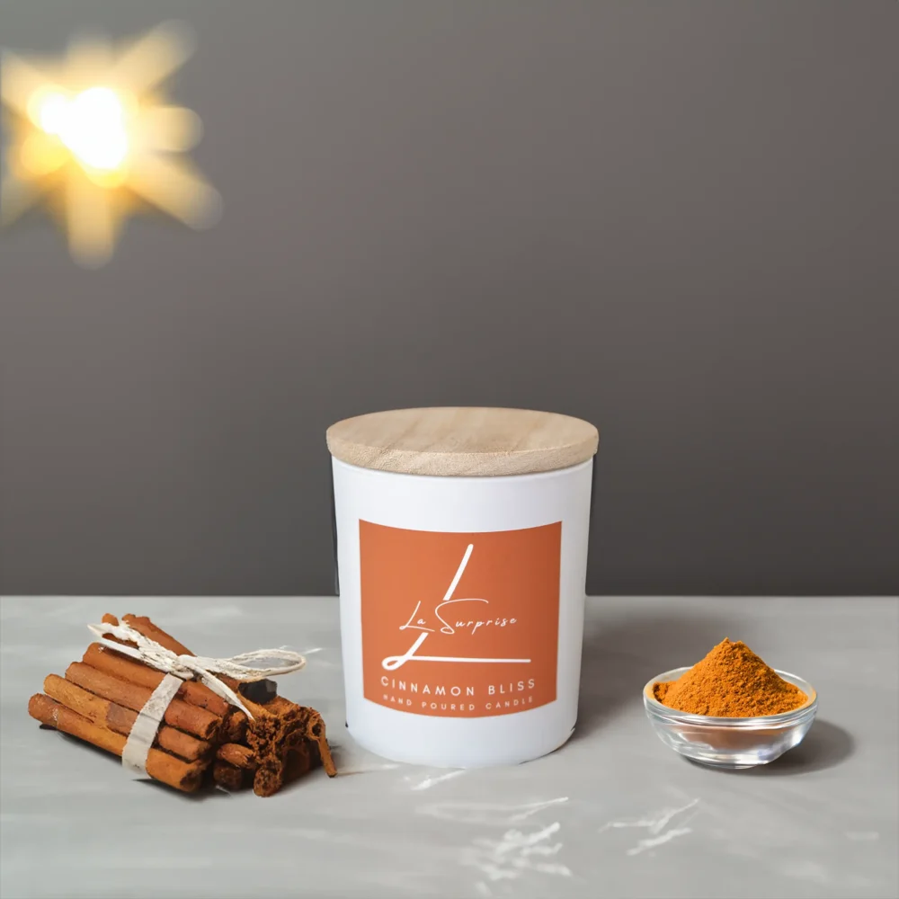 Cinnamon bliss scented candle