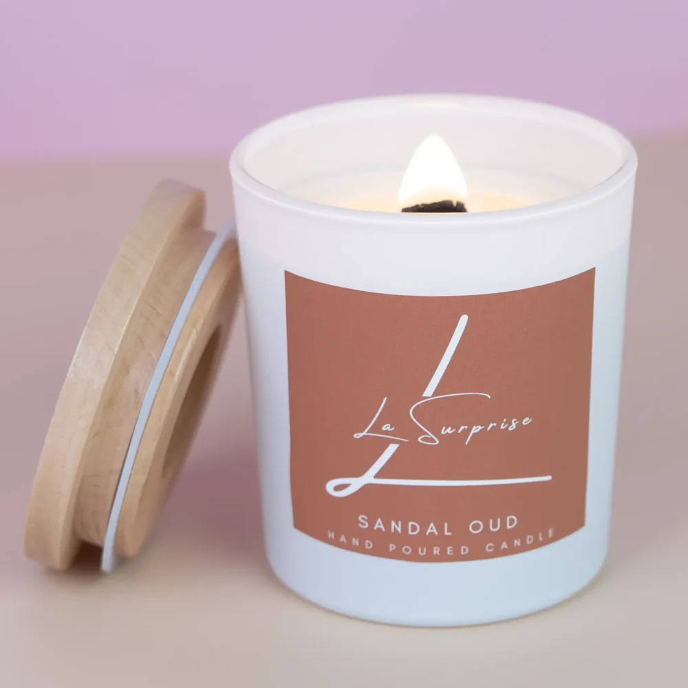 Sandalwood Oud Scented Candle