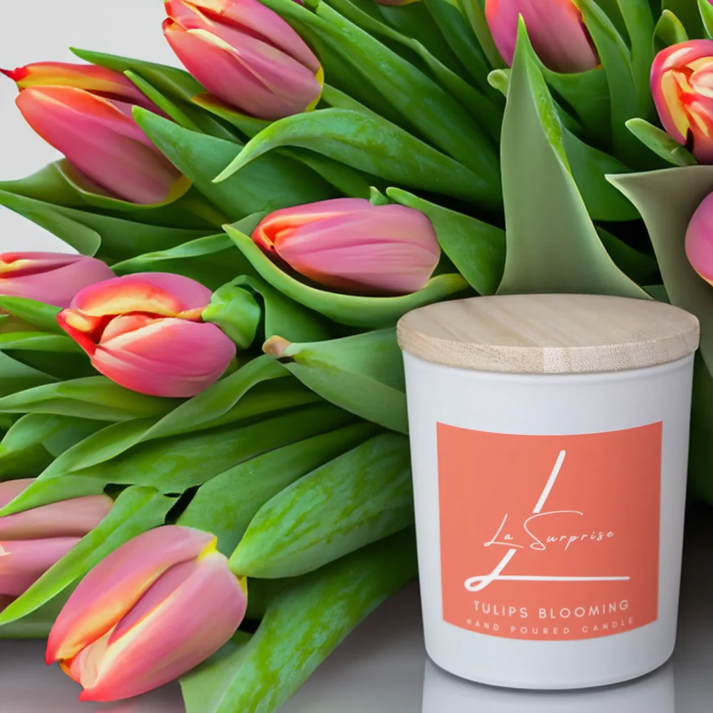 Virágzó Tulipánok illatgyertya