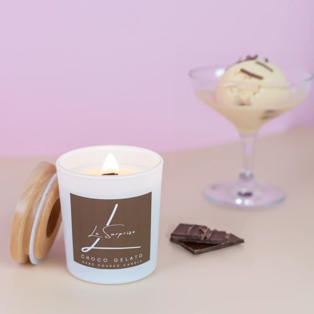 Choco Gelato scented candle