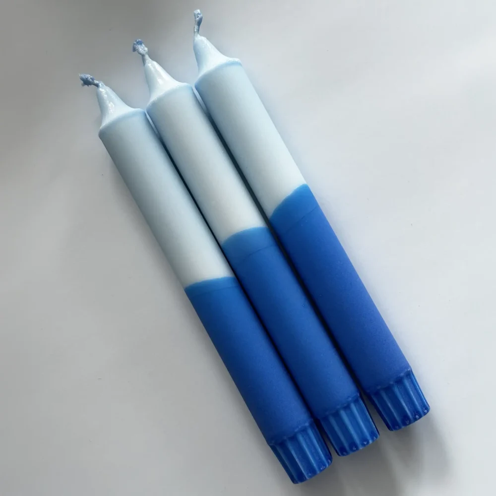 Kék Hullámok Oszlop Gyertya