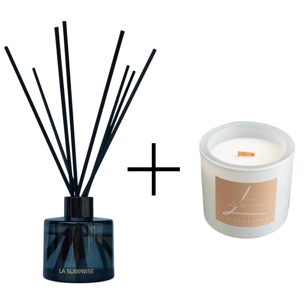 Gingerbread Diffuser + Scented Candle