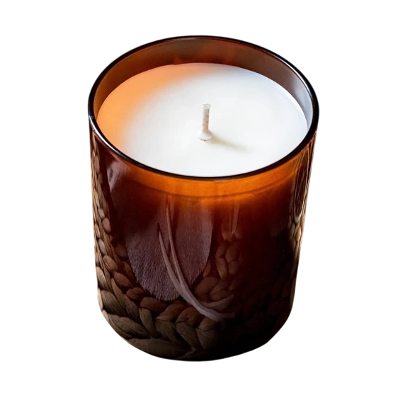 Candle glass - Amber 300ml