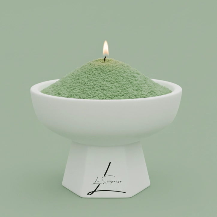 Candle Powder Green