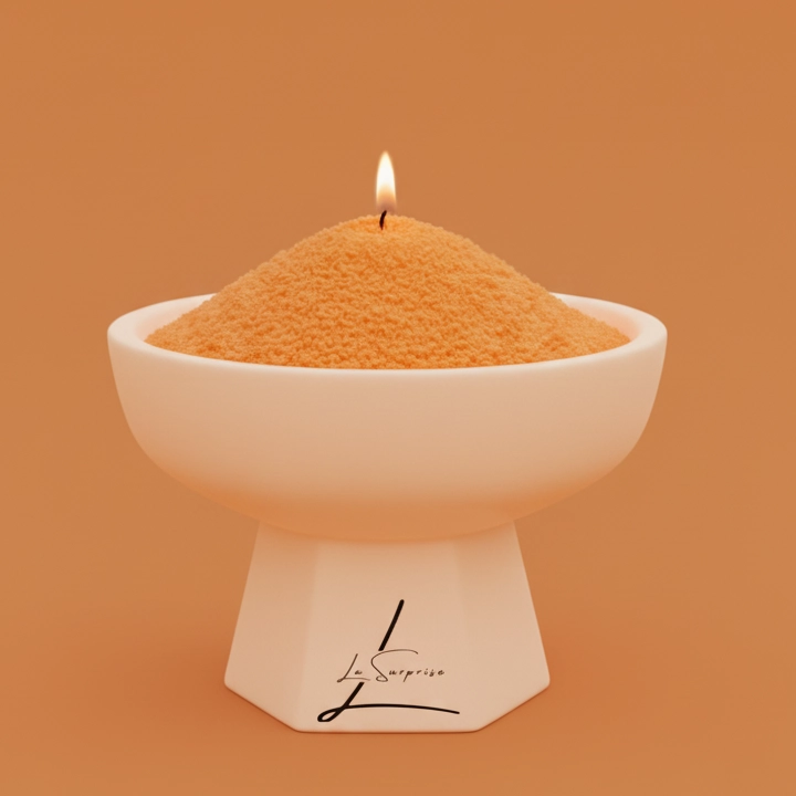 Candle Powder Orange