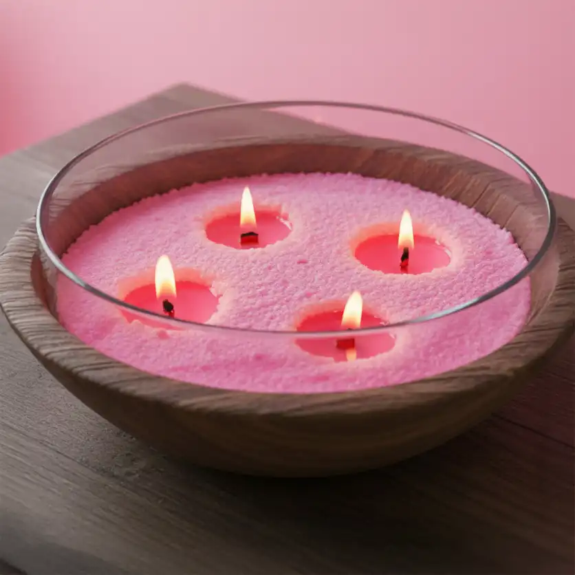 Candle Dust Pink