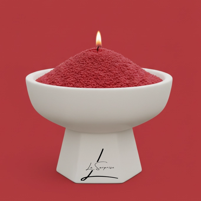 Candle Powder Red
